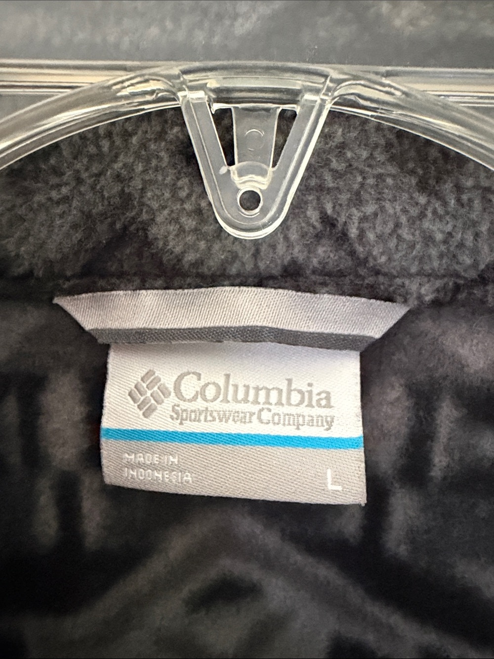 Columbia Men's Black & Gray Patterned Full-Zip Fleece Jacket - Picture 2 of 6